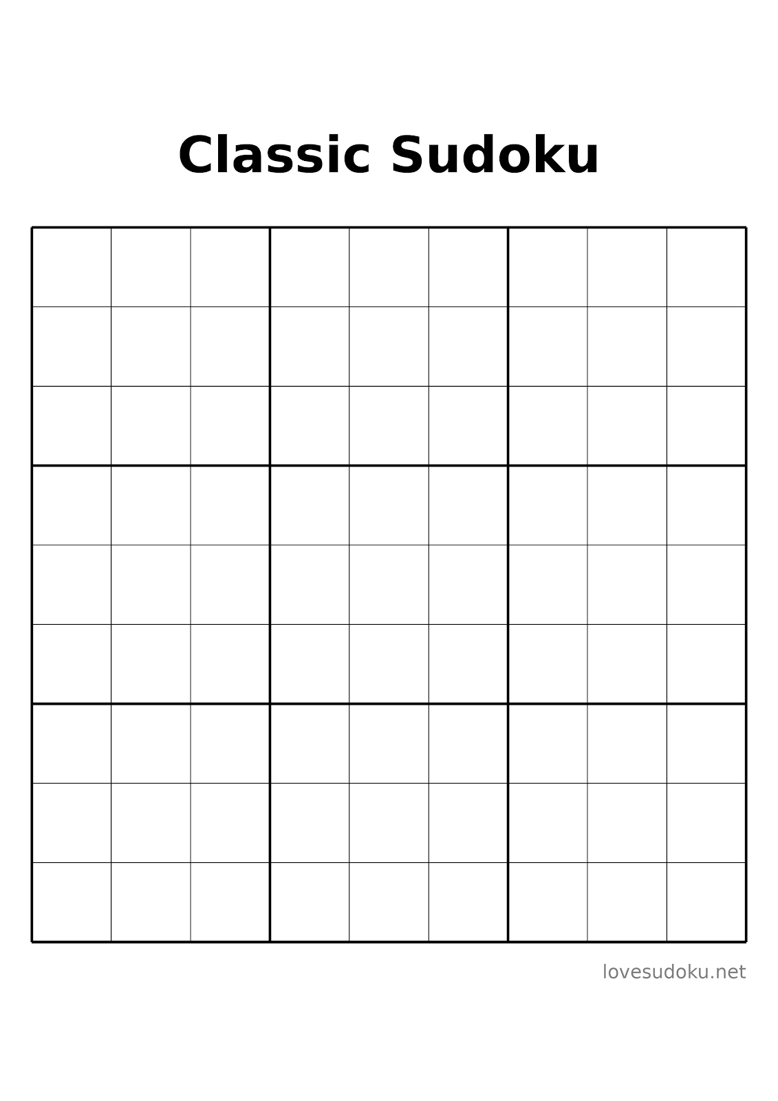 sudoku terms